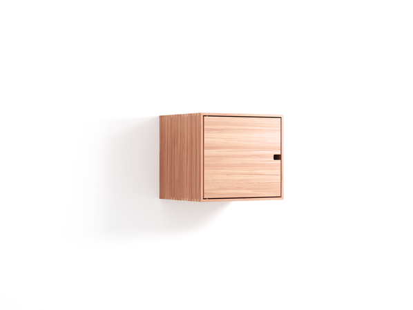 Esempio Modul 14, Tür mit Anschlag links, 446 x 398 x 400 mm, Kernbuche