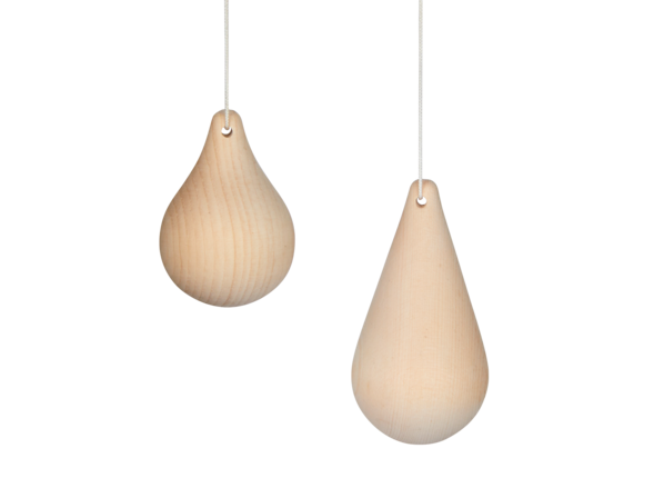2er Set Baumanhänger Zirbe