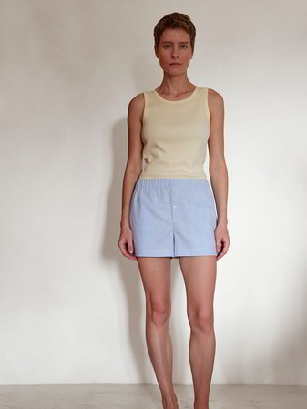 Top, pastellgelb
