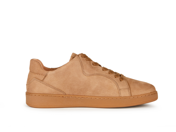 Sneaker aus Bio Leder, dinkel