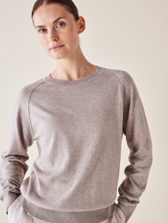 Pullover, stein melange