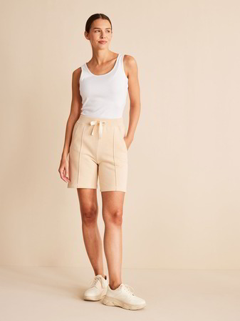 Sweatshort, vanille