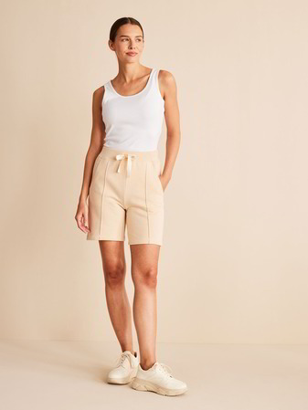 Sweatshort, vanille