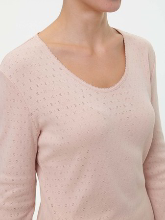 Schlafshirt aus Bio-Baumwolle, 91 rosenquarz