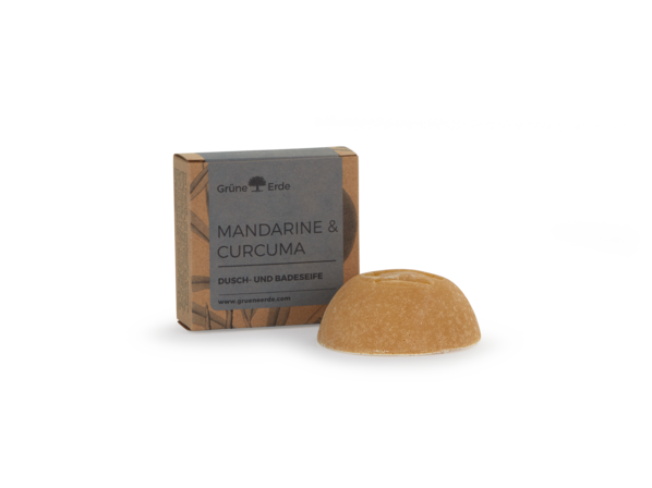 MANDARINE & CURCUMA Dusch- & Badeseife