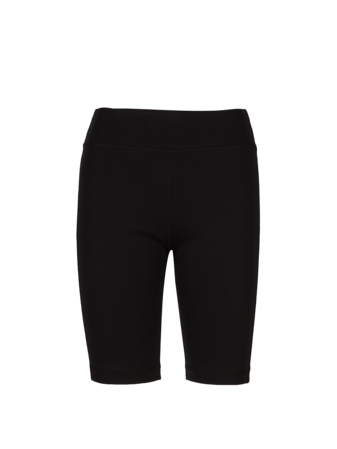 kurze Leggings aus Bio Baumwolle, schwarz