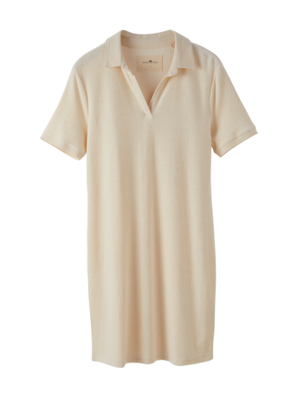 Kleid-Frottee, natur