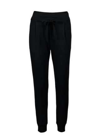 Yogahose aus Bio Baumwolle, schwarz