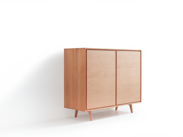 Highboard Tesoro 2-türig, Buche