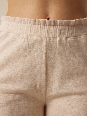 Short aus Bio Baumwolle/Hanf, light apricot