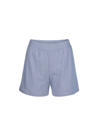 Kurze Schlafhose aus Bio-Baumwolle, meerblau-weiss ringel