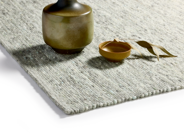 Wollteppich Mael, GOTS, Thymian