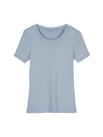 Shirt aus Bio-Baumwolle, kornblume