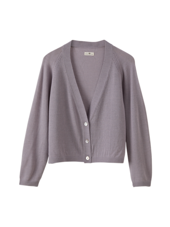 Cardigan, lavendel