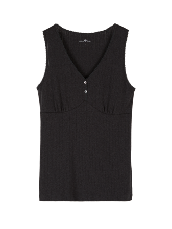 Top, schiefer melange