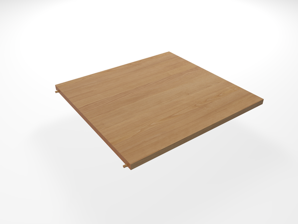 Kleiderschrank Tenso, Fachbrett, Buche
