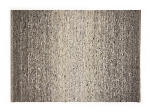 Wollteppich Mael, GOTS, Grau