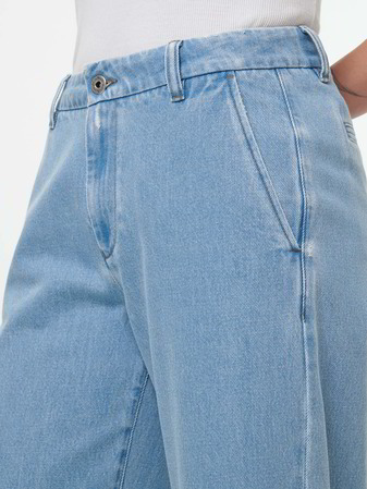 Jeans aus Bio-Baumwolle, 34 light blue denim