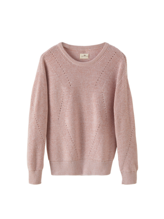 Pullover, rose melange