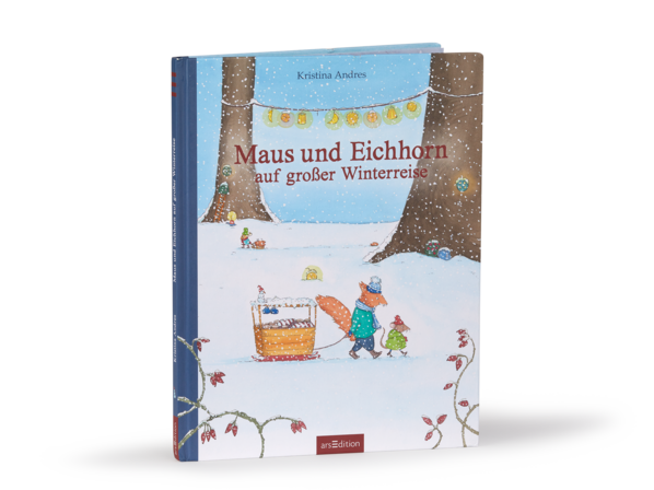 Buch: Maus und Eichhorn auf großer Winterreise, Kristina Andres