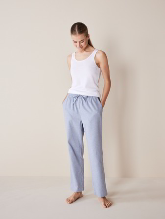 Pyjamahose, rauchblau