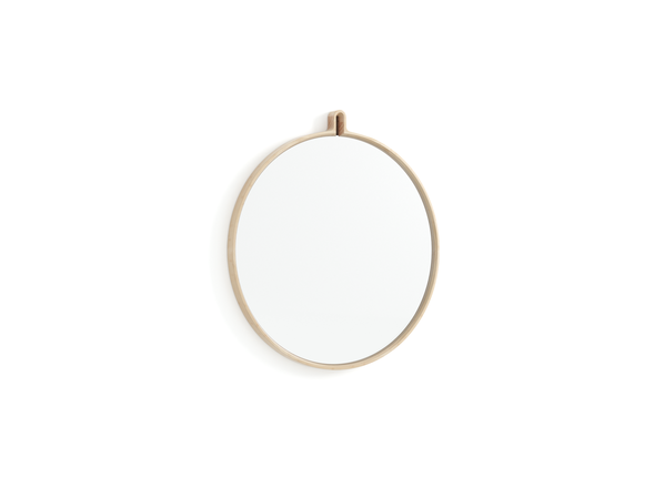 Spiegel Abea, Ø73 x H 79 cm, Esche