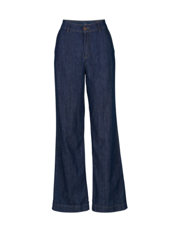 Hose aus Bio-Baumwolle, dark denim