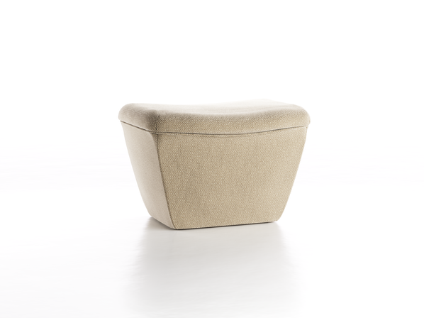 Hocker Coppini B 61,4 x T 44,5 x H 43 cm, mit Bezug, Wollstoff Elverum Haselnuss (74)