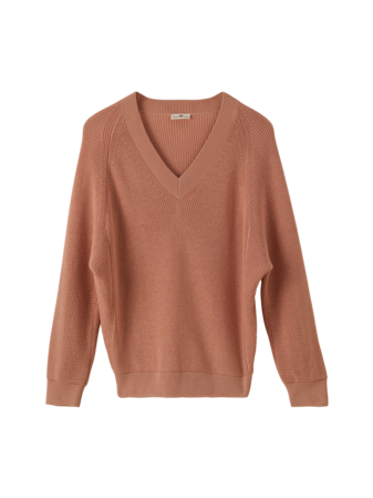 Pullover, papaya