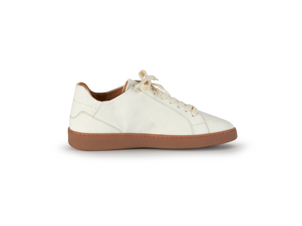 Ledersneaker, off white