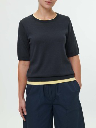 Pullover aus Bio-Baumwolle, 38 navy