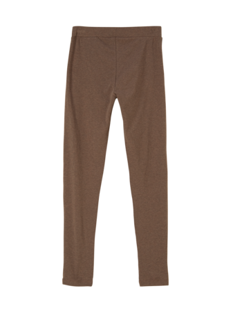 Leggings, walnuss melange