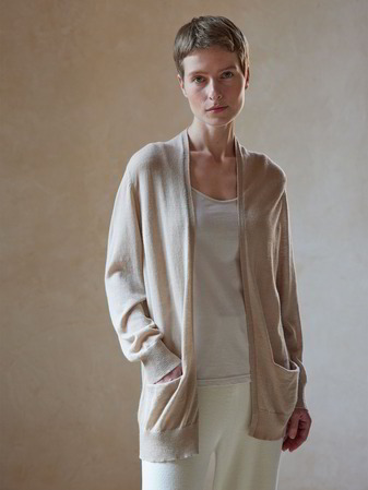 Strickjacke, rosenwasser