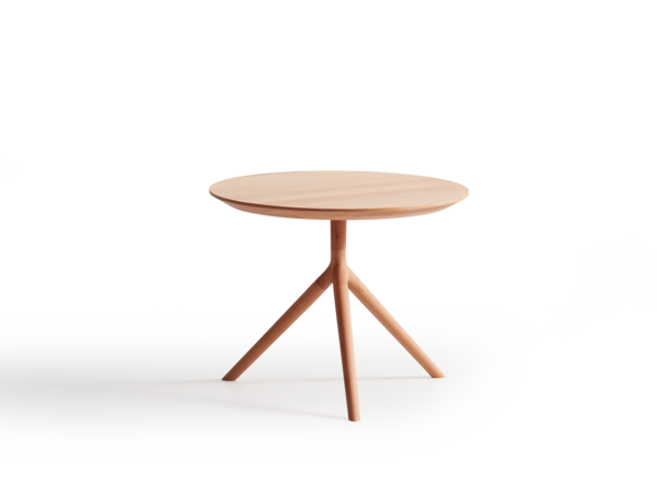 Beistelltisch Tornio rund, ø 50 cm x H 40 cm, Buche