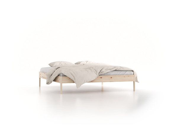 Bett Almeno, 180 x 200 cm, ohne Betthaupt, Zirbe