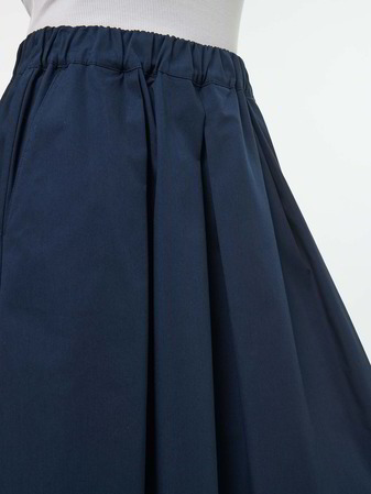Rock aus Bio-Baumwolle, 38 navy