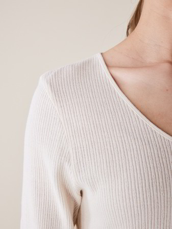 Shirt-Langarm, Baumwolle, natur