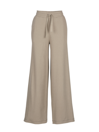 Jazzpants aus Bio-Baumwolle und Leinen, light khaki
