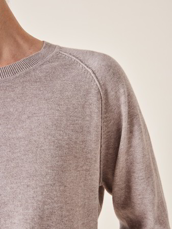 Pullover, stein melange