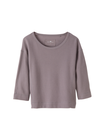 Shirt aus Bio Baumwolle, zink
