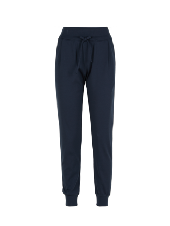 Yogahose aus Bio Baumwolle, mitternachtsblau