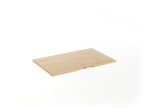 Akumi, Fach mit Ausziehhaken, B =  90 cm, Esche