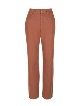 Hose aus Bio-Baumwolle, kupfer