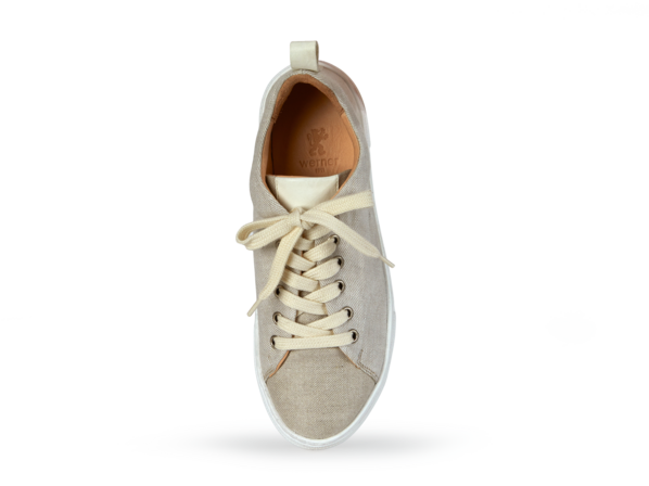 Stoffsneaker, natur
