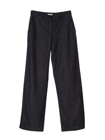 Hose-weites Bein, dark denim