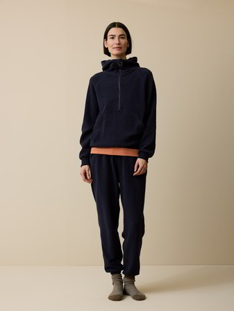 Hoodie aus Bio-Baumwolle, navy