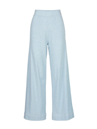 Yogahose aus Bio Baumwolle, light aquamarine
