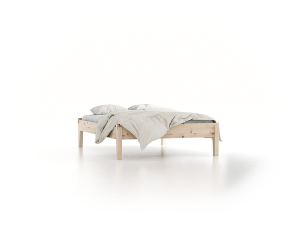 Bett Alpina ohne Betthaupt, 140 x 200 cm, Zirbe