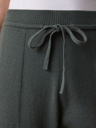 Strickhose aus Bio-Baumwolle, thymian
