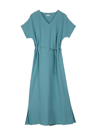 Kleid aus Bio-Baumwolle, tourmaline